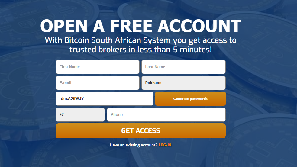 Bitcoin South African System