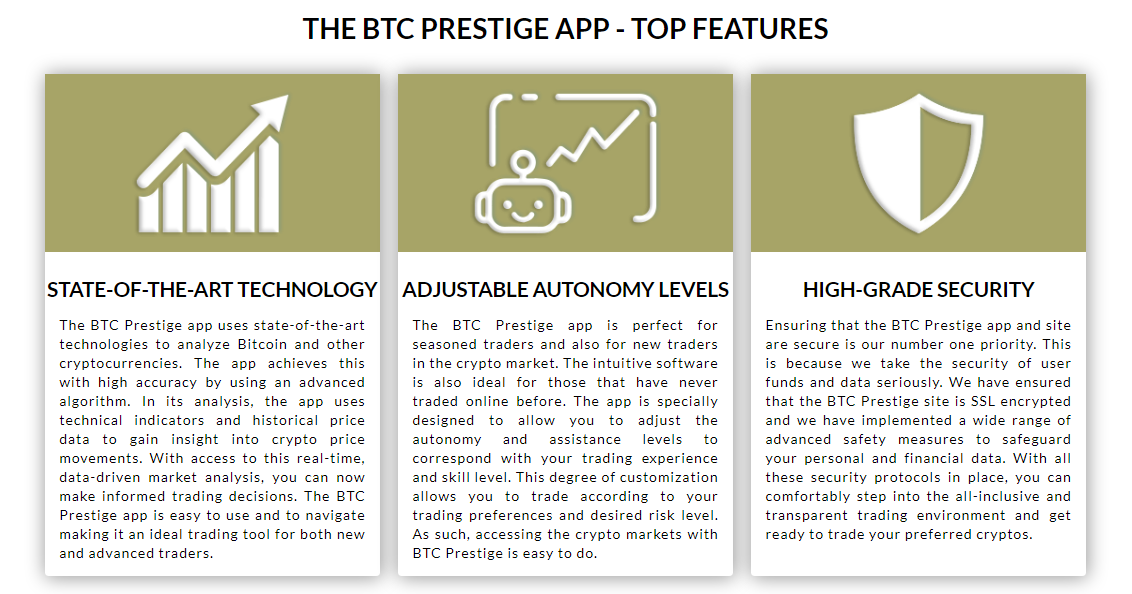 bitcoin Prestige