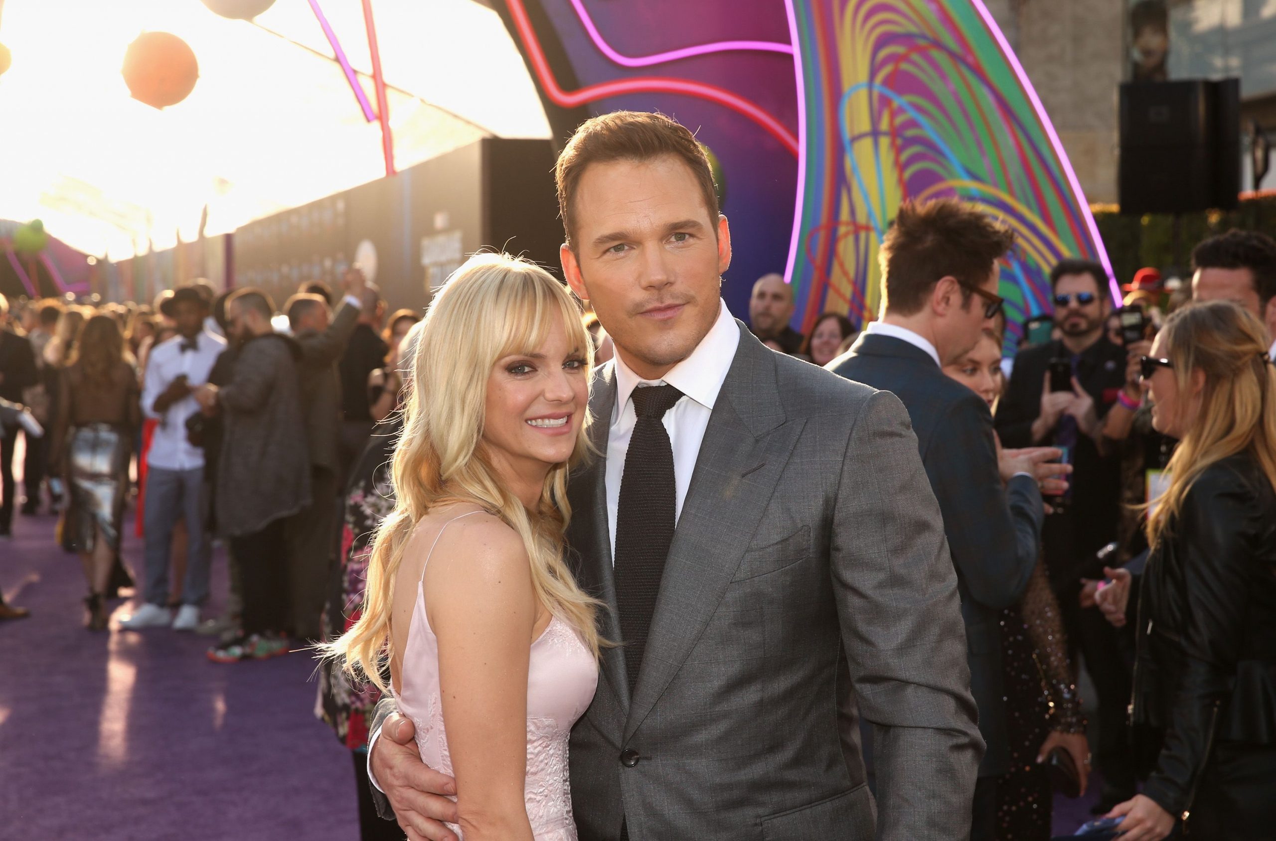 Anna Faris and Chris Pratt