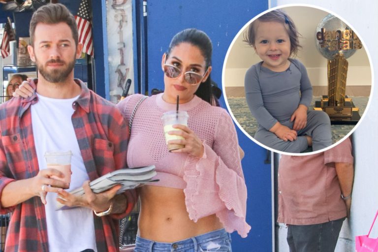 Nikki Bella and Artem Chigvintsev’s Son Accidentally Breaks Father’s DWTS Trophy