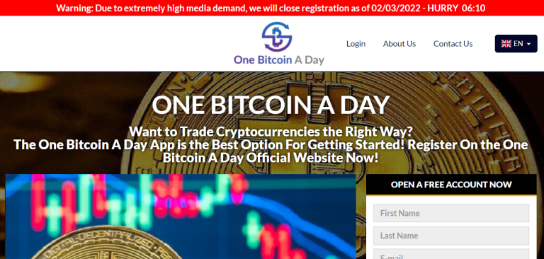One Bitcoin A Day Review: Is It legit, or a scam?