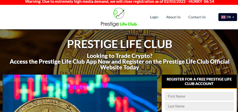 Prestige Life Club Review 2022: Genuine Trading Platform or a Scam?