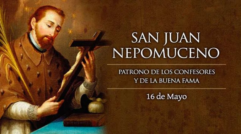 Today we celebrate San Juan Nepomuceno, martyr of the secret of confession