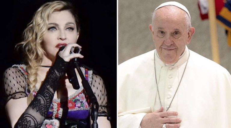 Madonna asks Pope Francis for an audience