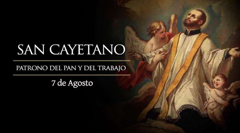 Today we remember San Cayetano, patron saint of bread and work, saint of Providence